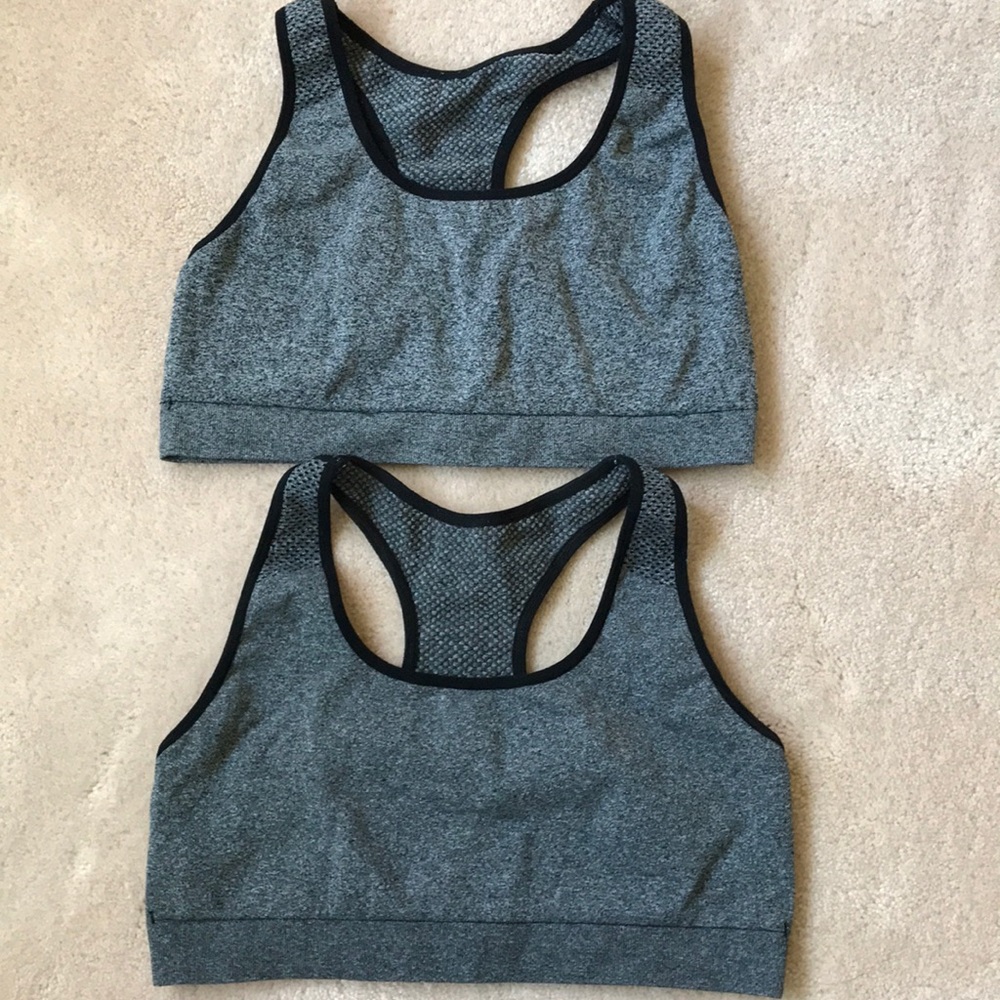 Two Racerback Sport Bras